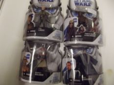 Four Star Wars Legacy Collection figures