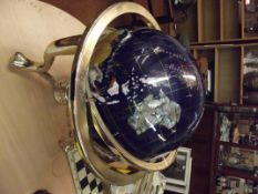 Large hard stone globe