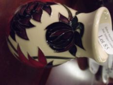 Moorcroft vase, Ruby Red