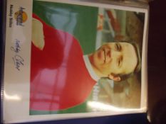 Signed photographs with COA, Nobby Stiles, Ray Wil