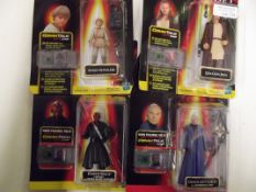 Four Star Wars Episode 1 figures