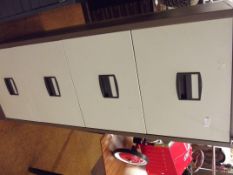 Four drawer filing cabinet