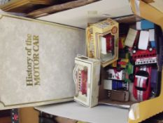 Model cars together with a related booklet