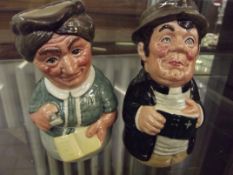 2 Royal Doulton character jugs