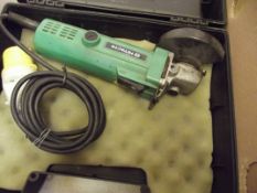 Hitachi grinder with tools