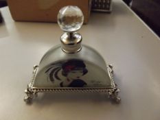 Scent bottle deco signed