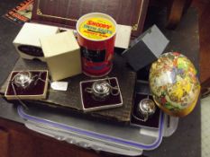 Collection of vintage items to include a card East