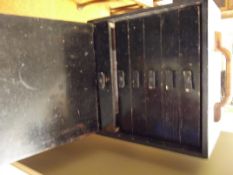 Vintage watchmakers travel cabinet