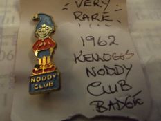 1962 Kellogg's Noddy club badge
