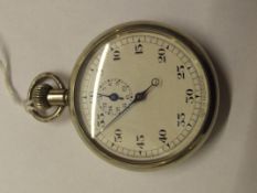 Stopwatch with subsidiary dial