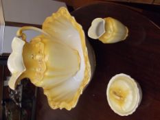 Wash bowl and jug and two others