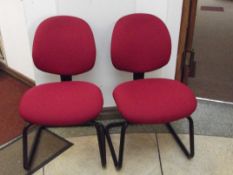 2 office chairs