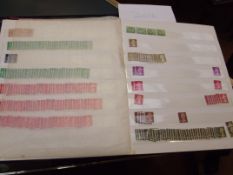 Collection of British stamps