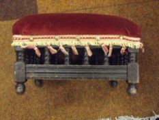 Victorian footstool