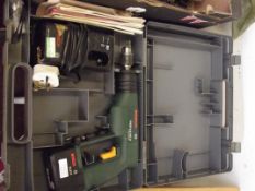 Cased cordless Bosch drill