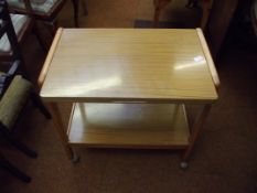 Folding tea trolley
