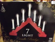 4 boxes of 7 light candle bridges