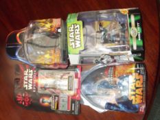 4 Star Wars figures