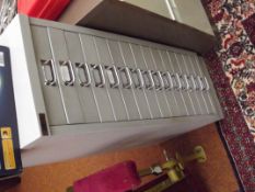 15 drawer filing cabinet