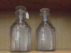 Two decanters