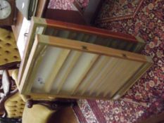 2 wall mounting display cabinets