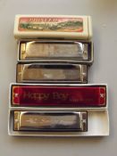 5 harmonicas