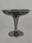 A Silver 'Princes' Plated Epergne, etched with 'The Cunard Co, Steamship', approx 18 cms.