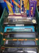 A Quantity of Die Cast Collector's Flat Bed Trailers and Super Hauler's, including Guinness, Corgi