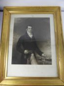 A Collection of Miscellaneous Antique Prints, including hand coloured etching depicting Napoleon