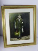 Brian Reeves, Original Oil on Canvas Covered Panel, entitled 