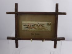 An Antique Stevenograph, entitled 