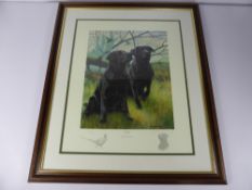 Nigel Hemming, a limited edition sporting print entitled 