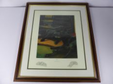 Nigel Hemming, a limited edition sporting print entitled 
