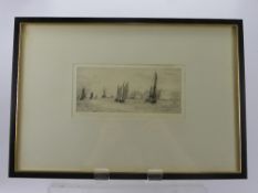 W.L. Wyllie, R.A., dry point etching entitled 