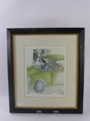 Sue Macartney-Snape, British Illustrator, a limited edition print entitled 