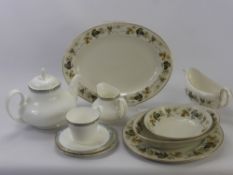 A Royal Doulton Part Dinner Service 