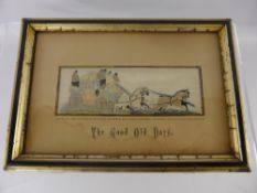 Two Antique Stevenographs, entitled 