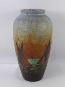 A Louis Dage Art Deco Vase, entitled 