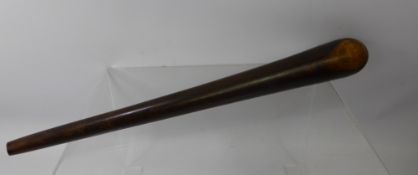 An Antique Rosewood Truncheon/Priest, approx 21 cms