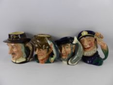 A Miscellaneous Quantity of Royal Doulton Character Jugs, including 