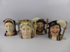 A Miscellaneous Quantity of Royal Doulton Character Jugs, including 