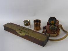 A Gentleman's Lot Comprising Four Vintage Spirit Levels, including two by J Rabone & Sons,