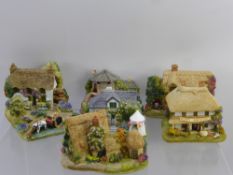 A Collection of Lilliput Lane Cottages, including 