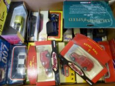 A Miscellaneous Collection of Vintage Model Cars, including Vanguard Bedford 