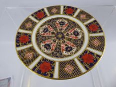 Five Royal Crown Derby Imari Pattern 1128 Tea Plates, 16 cms dia.