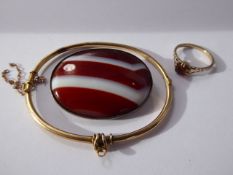 A Collection of Miscellaneous Jewellery, including a 14 ct gold bracelet approx 4.6 gms together