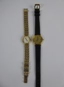 Two Lady's Wrist Watches, including a Rotary and a Longines on a leather strap.(2)