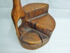 Naturalistic Hand Crafted Library Steps.