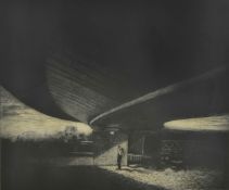 Donna McLean (b. 1963) British Westway W10, black and white etching numbered 2/10, signed and