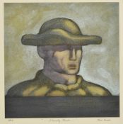 Joseph Davie (20th century) Stoically Yours, a coloured print, signed and inscribed, Artist Proof I.